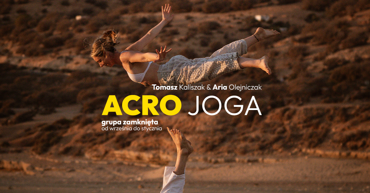 ACRO JOGA | NABÓR DO GRUPY ZAMKNIĘTEJ (start 4.09.2026)